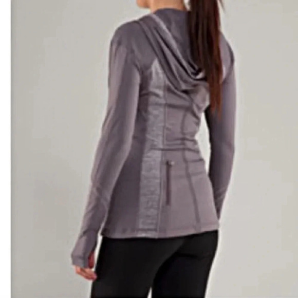 Lululemon Athletica  Run For Your Life hoodie pullover Sz 4 - Picture 3 of 11